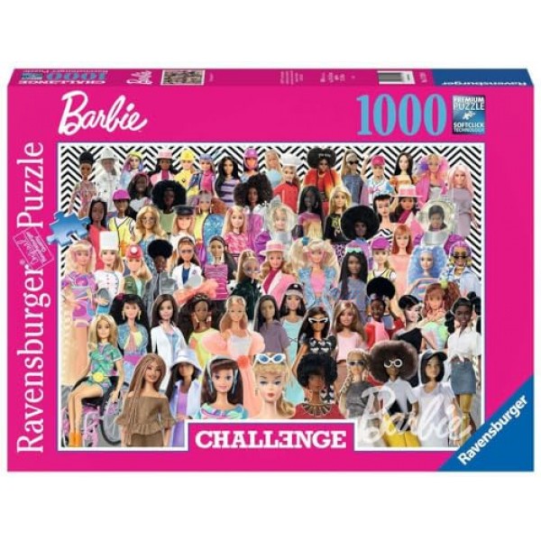 Ravensburger 퍼즐 바비 챌린지 17159 성인과 14세 이상 어린이를 위한 1000피스 퍼즐