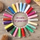 Grenerics sewing kit with,sarastas 130 sewing accessories with,DIY 프리미엄 재봉 용품 종류, 성인, 초보자, 여행 및 비상 상황에 적합 24 스풀, 재봉 바늘 등 장착