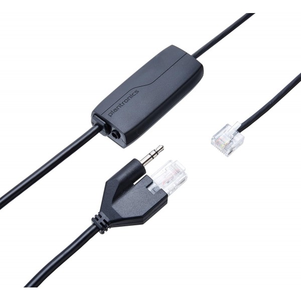 Plantronics 번들 CS540A mit APS11 Drahtlos DECT Kopfhörer inkl. 전자 훅스위치 및 APS-11 헤드셋 연결 키트 헤드셋 연결 키트 세트