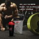 Granit® 단백질 쉐이커 보틀 740ml 스테인리스 스틸 거품기 누수 방지 넓은 입 이지 클린 BPA 프리(블랙)