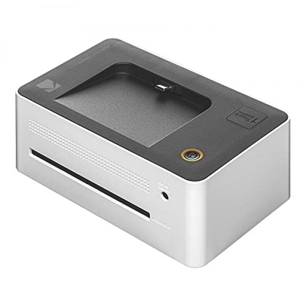Kodak Dock 프리미엄 4x6인치 휴대용 인스턴트 포토 프린터(2022년 에디션) 120매 번들 | 풀 컬러 사진, 4Pass 및 라미네이션 프로세스 | iOS, Android 및 Bluetooth 장치와 호환 가능