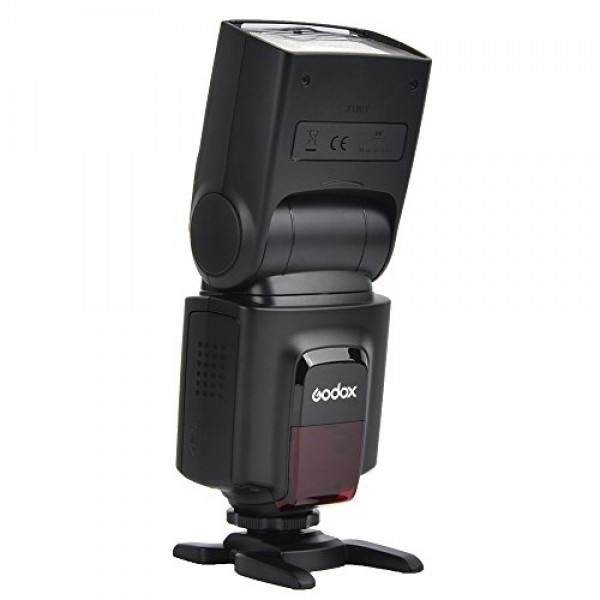 Godox 무선 433MHz GN33 카메라 플래시 스피드라이트, RT 송신기가 내장된 수신기 내장, Canon Nikon과 호환 가능 Sony Olympus Pentax Fuji DSLR 카메라(디퓨저 + 필터 + USB LED 포함)