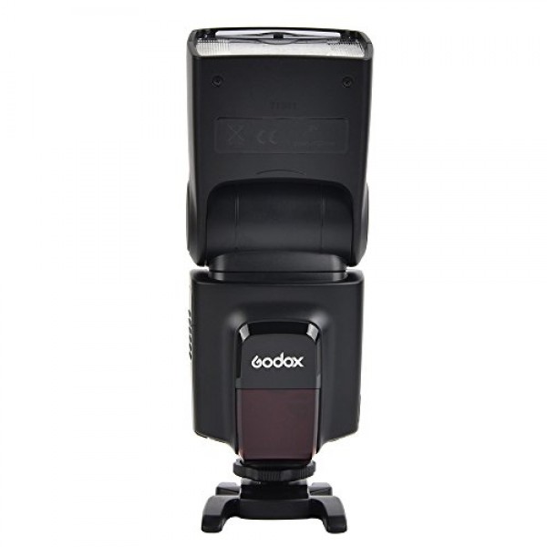 Godox 무선 433MHz GN33 카메라 플래시 스피드라이트, RT 송신기가 내장된 수신기 내장, Canon Nikon과 호환 가능 Sony Olympus Pentax Fuji DSLR 카메라(디퓨저 + 필터 + USB LED 포함)