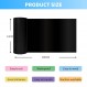 Bocguy Smart iron on Cri-cut Joy, 14cm300cm 플로터 호일 섬유, 열전달 비닐, 의류용 플렉스 호일 롤 철호일, 티셔츠 및 기타 직물, DIY 패턴 검정 14x300cm