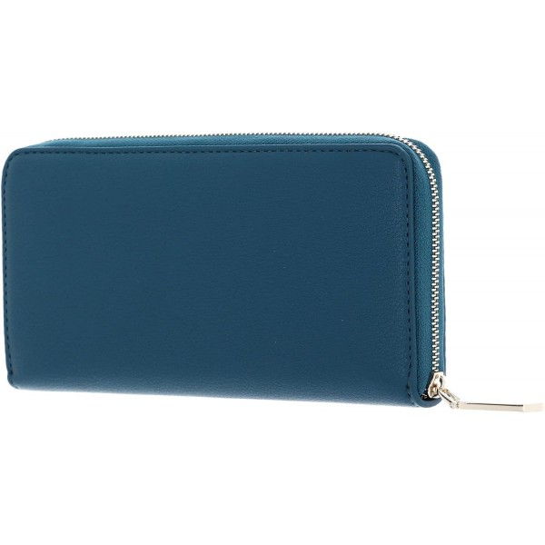 Calvin Klein CK Must Zip Around Wallet L Petrol