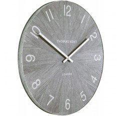 Thomas Kent Wharf Design Limestone Effect 대형 그레이 벽시계 - 22