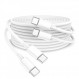 Durcord USB C-USB C 케이블, 2팩 3피트 100W USB C 충전기 유형 C-유형 C 케이블 고속 충전, USB C 코드 케이블 휴대폰 충전기 USB 유형 C 케이블 코드 iPhone 15 Pro Plust Max와 호환 가