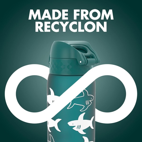 ion8 키즈 누출 방지 BPA 프리 상어 물병 350ml