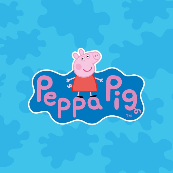 Peppa Pig Ring Toss Game – 끝없는 실내 및 실외 재미 – 조정 및 숫자 기술 개발 – 4개의 링 및 4개의 나무 캐릭터 표적 포함 – 3년 이상 FSC 인증