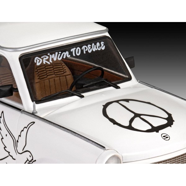 Revell 67713 1:24 모델 세트 Trabant 601S Builder's Choice 고급 사용자를 위한 충실한 자동차 모델 키트, 도색되지 않음