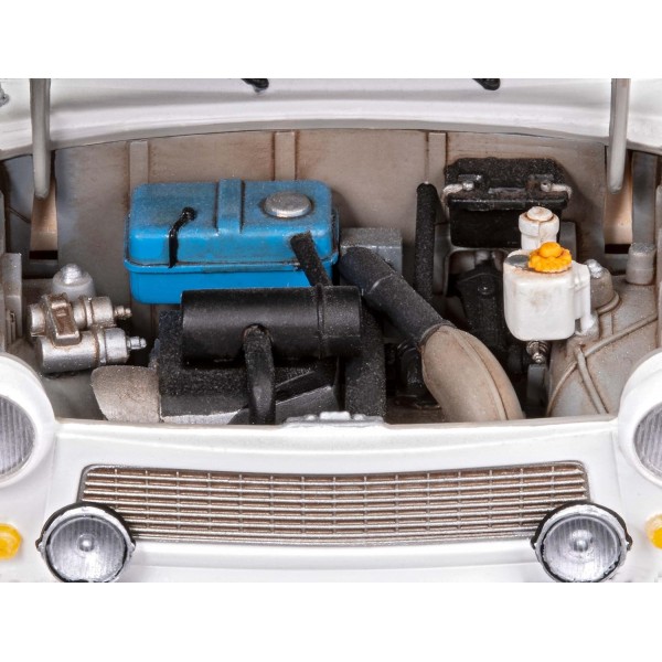 Revell 67713 1:24 모델 세트 Trabant 601S Builder's Choice 고급 사용자를 위한 충실한 자동차 모델 키트, 도색되지 않음