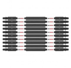 Bosch ITDESQ36B 임팩트 터프 6인치. Square #3 더블 엔드 비트