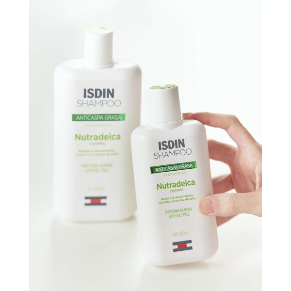 ISDIN 뉴트라데이카 비듬방지 샴푸 (400ml) | 과도한 피지 감소 | 가려움증 완화 및 비듬 완화 400ml(1팩)