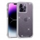 Case-Mate iPhone 14 Pro 케이스 - 시어 크리스털 [10FT 낙하 보호] [무선 충전 호환] iPhone 14 Pro 6.1용 귀여운 블링 스파클 럭셔리 커버, 긁힘 방지, 충격 흡수, 슬림 핏