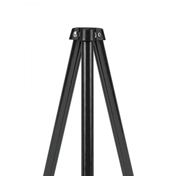 Arteza 디스플레이 스탠드, 6개 팩, 높이 63인치, 검정색, 휴대용 이젤 팩, 무역 박람회, 프리젠테이션 및 미술 전시용 미술 용품