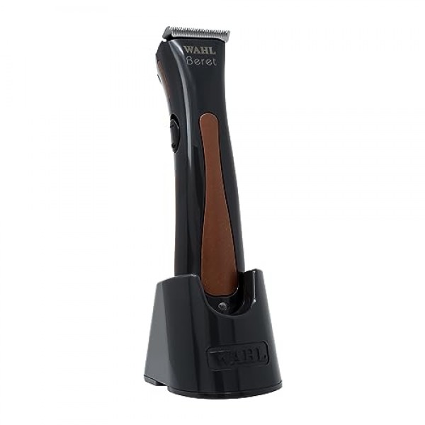 Wahl Professional- 전문 이발사와 스타일리스트를 위한 베레모 리튬 이온 코드 무선 초저소음 전기 트리머 - 모델 8841