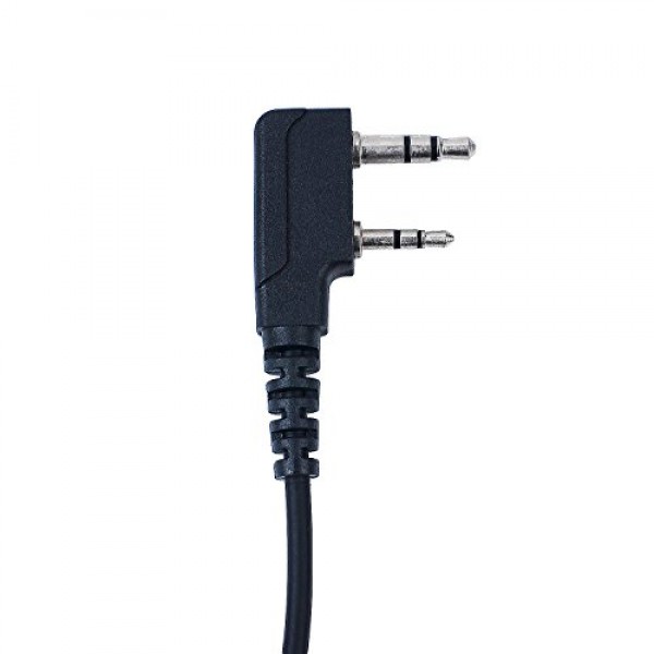 Baofeng Kenwood BTECH Retevis TYT 워키 토키 라디오 핸드 헬드 강화 케이블과 호환되는 방수 스피커 마이크 숄더 마이크
