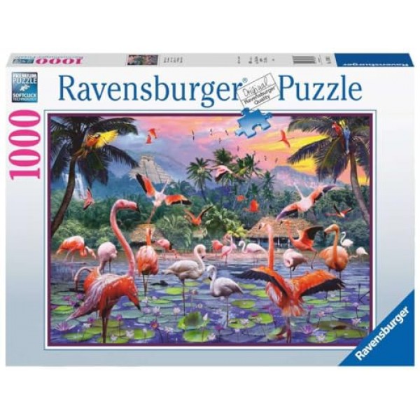 Ravensburger 퍼즐 17082 핑크 플라밍고 1000개