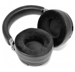 Virtuoso XT 두꺼운 이어 패드 - Corsair Virtuoso RGB Wireless SE 게임과 호환되는 교체용 이어 패드, 부드러운 스웨이드 가죽, 고밀도 노이즈 캔슬링 폼, 매우 두꺼운 벨루어 + 두