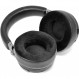 Virtuoso XT 두꺼운 이어 패드 - Corsair Virtuoso RGB Wireless SE 게임과 호환되는 교체용 이어 패드, 부드러운 스웨이드 가죽, 고밀도 노이즈 캔슬링 폼, 매우 두꺼운 벨루어 + 두