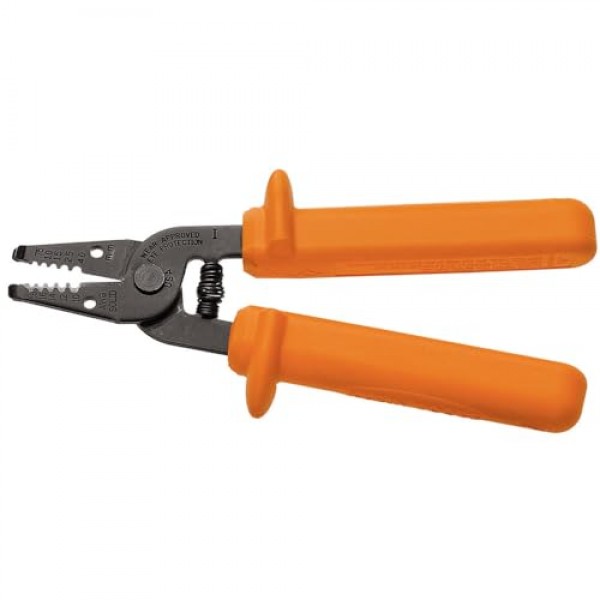 Klein Tools 11045-INS 절연 와이어 스트리퍼 및 커터, 미국산