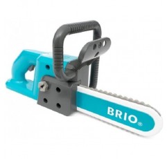 BRIO Builder 전기톱 전동 공구 - 3세 이상 어린이를 위한 건축 및 건설 장난감 - 척 놀이