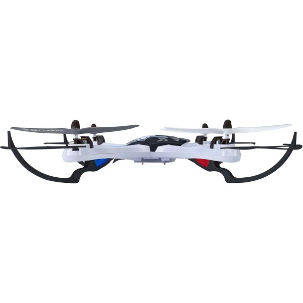 Revell Control RC 쿼드로콥터 대형, 2.4GHz 원격 제어로 원격 제어, 매우 강력하고 스포티한 비행 동작, 자이로, 헤드리스, 속도 레벨, 플립 기능, FORMULA Q 23927