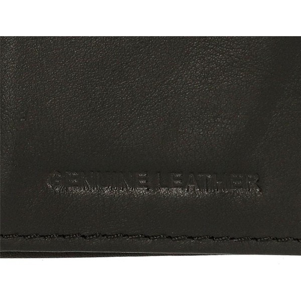 PPE Jeans Licenses Wallet for Unisex Adult PJL Jackson Black Vertical Wallet