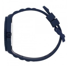 Ice-Watch - ICE Generation Solar Blue RG - 실리콘 스트랩이 포함된 블루 남성용 시계 - 020632(대형), 파란색, 스트랩