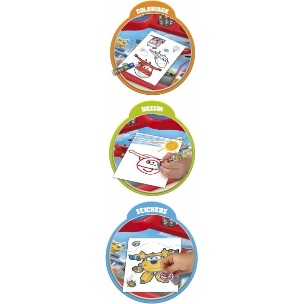 Asmodée Canal Toys – ct13502 Super Wings – Creative Desk