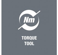 Wera Click-Torque XP 1 사전 설정(조정 가능) 토크 렌치, 9x12mm 드라이브, 2.5-25 Nm, 05075670001