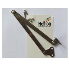 Hettich 플랩 스테이, 플랩 경첩, 순금속 니켈 도금, 250mm, 2개, 품목 번호 00394