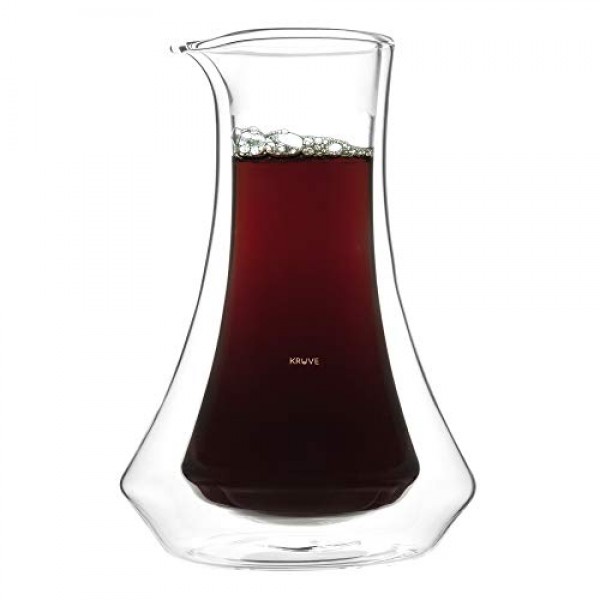EVOKE 커피 카라페, 핸드메이드, 이중벽, 20oz(600ml)
