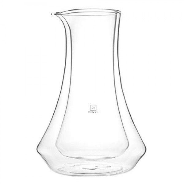 EVOKE 커피 카라페, 핸드메이드, 이중벽, 20oz(600ml)