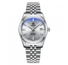 ADDIEDIVE 자동 럭셔리 또는 남성용 시계 39mm 단순 다이얼 아날로그 희년 스틸 팔찌 NH35A 무브먼트 AD2029