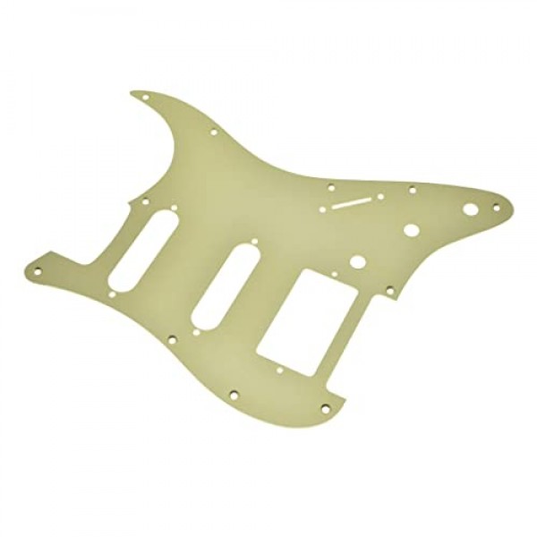 KAISH 매트 알루미늄 ST/Strat HSS 스타일 픽가드 금속 알루마이트 처리된 ST 픽 가드 미국/멕시코 ST/Strat Matte Gold용 스크래치 플레이트