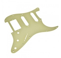 KAISH 매트 알루미늄 ST/Strat HSS 스타일 픽가드 금속 알루마이트 처리된 ST 픽 가드 미국/멕시코 ST/Strat Matte Gold용 스크래치 플레이트