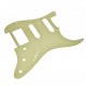 KAISH 매트 알루미늄 ST/Strat HSS 스타일 픽가드 금속 알루마이트 처리된 ST 픽 가드 미국/멕시코 ST/Strat Matte Gold용 스크래치 플레이트
