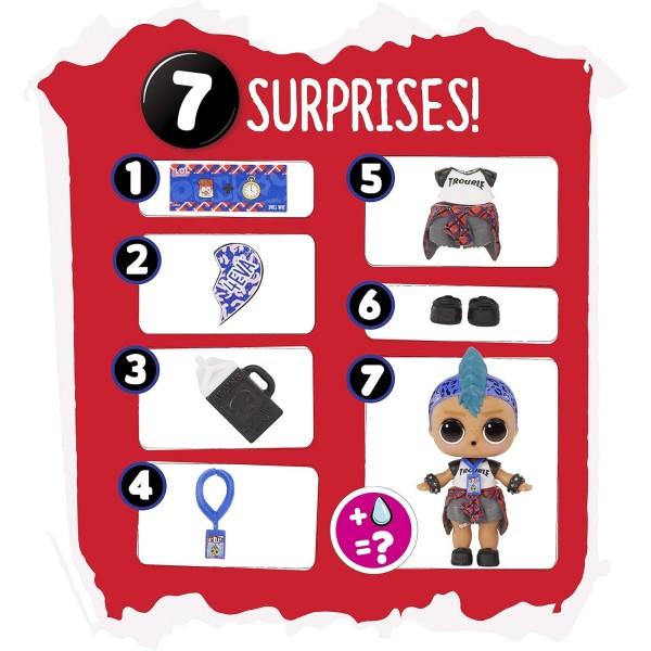 LOL Surprise BFF Sweethearts Supreme- PDQ용 펑크 보이