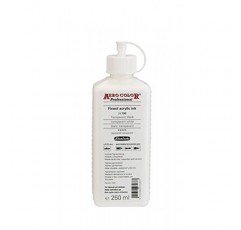 Schmincke - AERO COLOR Professional, 투명 흰색 250ml, 28100027, 고액체, 선명한 아크릴 색상, 에어브러시, 혼합 매체, 아크릴 잉크