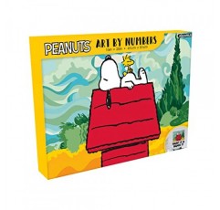 AQUARIUS - Peanuts Snoopy Chill Art by Numbers Snoopy & Woodstock