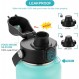 Hydroflask용 자동 뒤집기 뚜껑 및 보호 부트, Hydro Flask 및 기타 표시용 바닥 덮개가 있는 스파우트 뚜껑, 실리콘 물병 부트가 있는 Hydro Flask 교체용 뚜껑, Hydro Flask 액세서