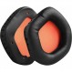 Asus STRIX 7.1, STRIX 2.0, STRIX PRO, STRIX DSP 헤드폰 이어패드 헤드셋 이어컵 수리 부품(검은색)용 Geekria QuickFit 단백질 가죽 교체용 이어패드