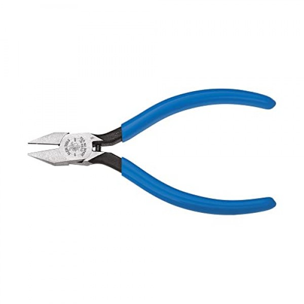 Klein Tools D209-5C 플라이어, 좁은 조와 힌지가 있는 대각선 절단 전자 플라이어, 날카로운 뾰족한 노즈, 5인치