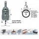 KARNASCH Power-Max 55 초강력 경질 금속 구멍 톱, 43 mm 코드 직경, 55 mm 보드 길이, 13 mm Corte del Vástago 직경, 4 mm 와이드 컷, 8 분할, 1 43 mm 절단 직경, 55 mm 유용한 길이, Vástago