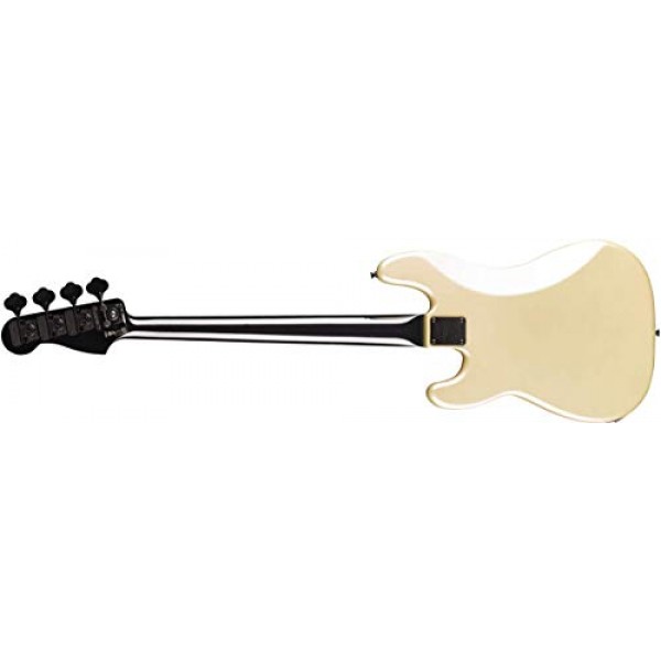 Fender Duff McKagen 디럭스 정밀 베이스, 화이트 펄, 로즈우드 핑거보드