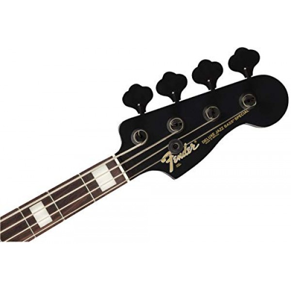 Fender Duff McKagen 디럭스 정밀 베이스, 화이트 펄, 로즈우드 핑거보드
