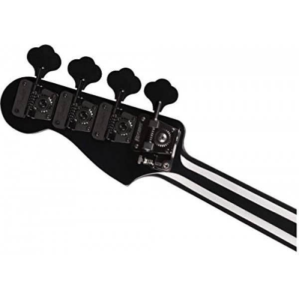 Fender Duff McKagen 디럭스 정밀 베이스, 화이트 펄, 로즈우드 핑거보드