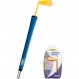 Longridge Unisex Adult CLUB Face Checker - 옐로우, 원사이즈