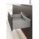 Hettich 프레임 AvanTech YOU 세트, 높이 187mm, NL 650mm, 실버, 좌우